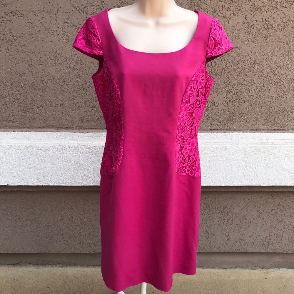 Antonio Melanie size 6 fuchsia dress